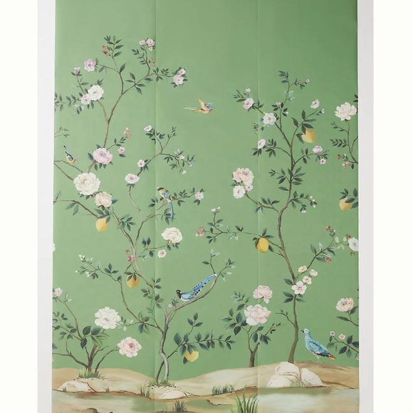 Anthropologie Wall Decor Anthropologie Blossom Chinoiserie Mural